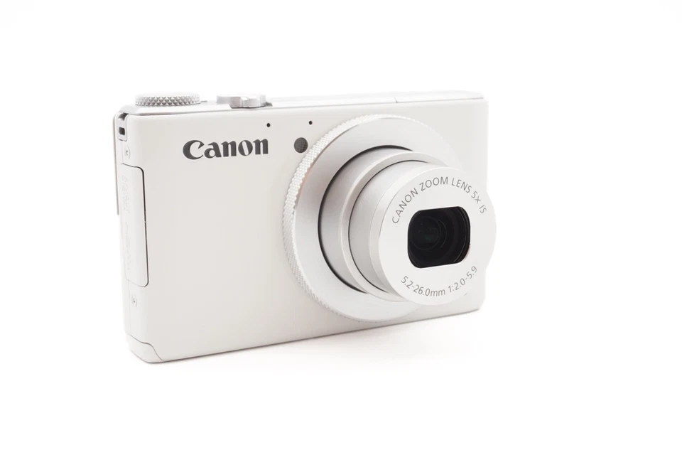 Canon PowerShot S110 Digitalkamera Kamera Kompaktkamera Zoom Weiß - Refurbished - Bild 4 von 4