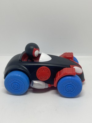 Spidey and His Amazing Friends Webbed Wheelies Spiderman Pull Back Car Marvel