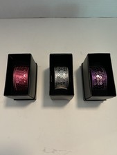 Sequin Slap Bracelets. Set Of 3. New In Package.