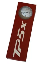 Taylormade TP5x Golf Balls - 3 Balls 2024 Urethane balls High Speed Wrapped Core