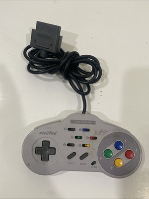 Third Party Controller ASciiware Asciipad Turbo Controller Used for SNES