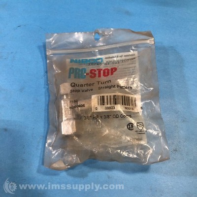 Nibco 7150 ND60605 Quarter Turn Stop Valve FNFP