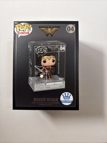 Funko POP! Heroes: DC Comics Wonder Woman with Sword & Shield Die-Cast Exclusive