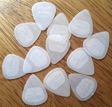 Dunlop Nylon Glow Standard Guitar Picks, .67mm, 12 Pack