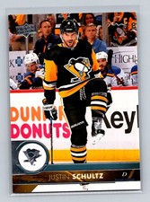 2017-18 Upper Deck #396 Justin Schultz Pittsburgh Penguins