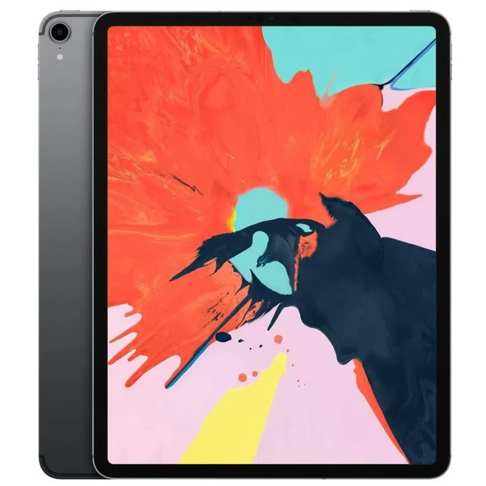 Apple iPad Pro 12.9-inch A1895 Tablet Wi-Fi 128GB/256GB Space Grey 2018, VG - Image 2 of 4