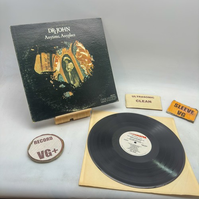#ad #ad Dr. John Anytime Anyplace VG VG Ultrasonic Clean 1974 Vinyl Record $26.50