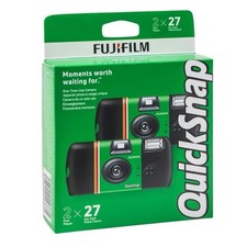 Fujifilm QuickSnap Flash 400 35mm Single-Use Disposable Camera with Flash, 27 Ex