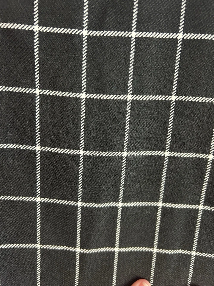 Mini Vestido Alice + Olivia Coley Negro Cuadros 14 Preppy Academia Lujo Clásico Foto 4 de 4