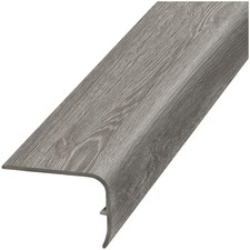 Performance Accessories VSNP 79" x 2" Vinyl Glue Down Stair Nose - Wood