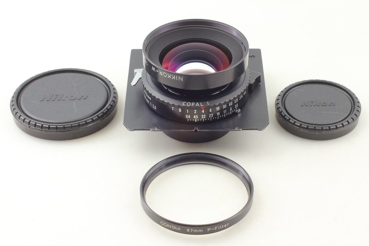 MINT] Nikon Nikkor W 180mm f/5.6 Copal 1 Shatter Large Format Lens