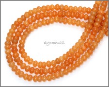 Red Aventurine Rondelle Roundel Beads 4mm 15.7" 78196