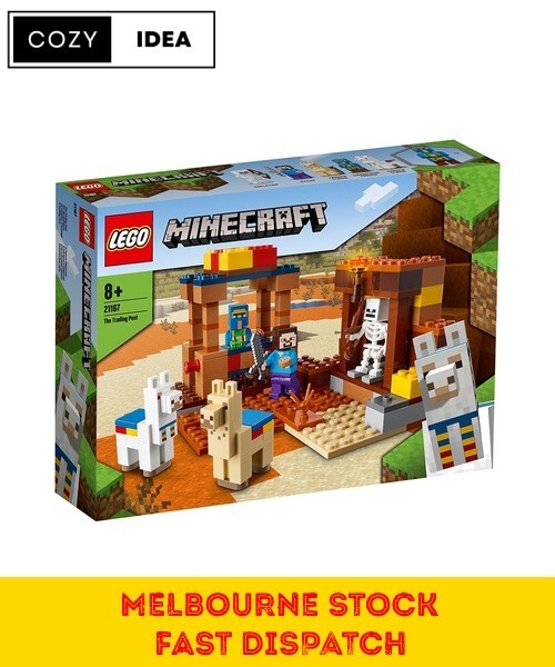 Lego Kit Lego Minecraft The Trading Post 21167 LEGO Minecraft