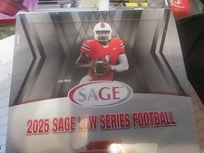 2025 Sage Low Series Black & Gold Football Cards Singles You Pick Rookies RC