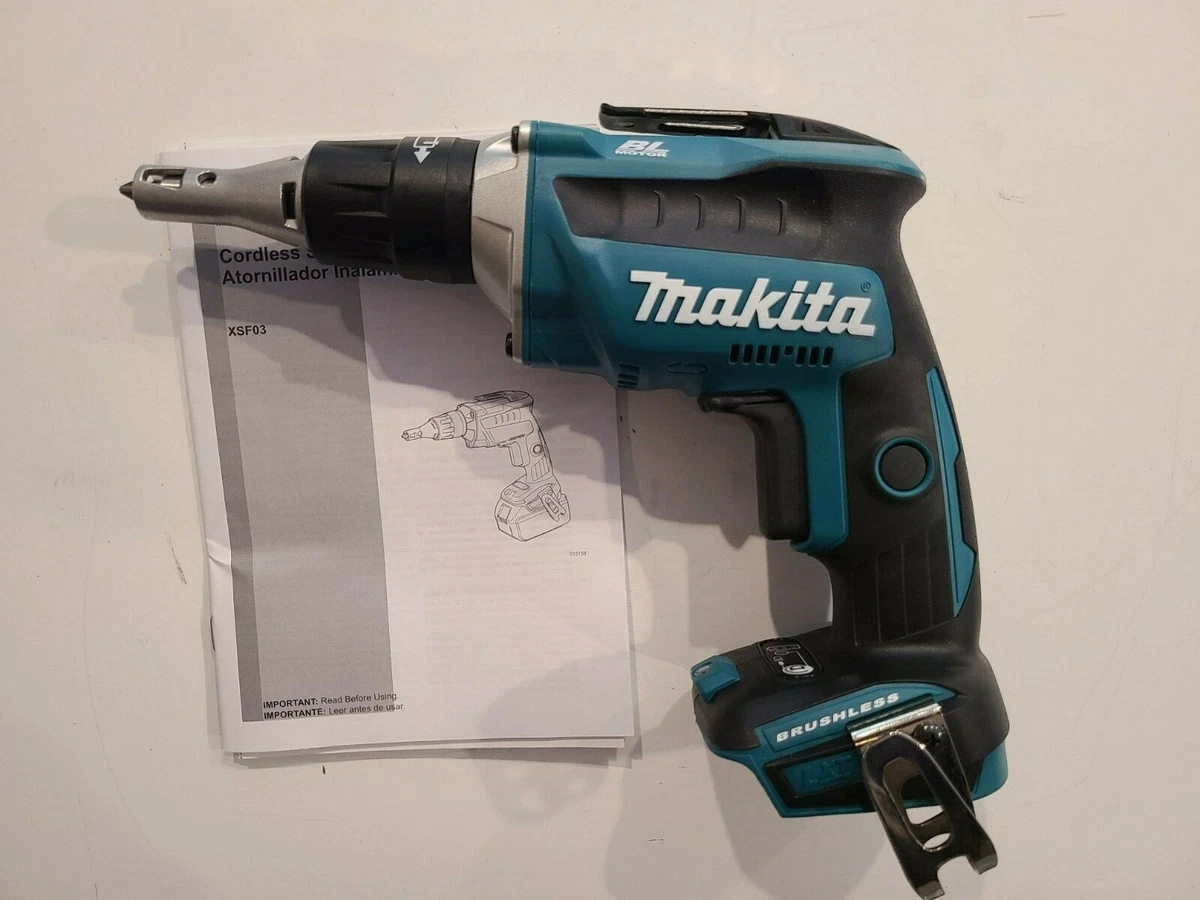 MAKITA XSF03 18Volt 18V LXT Li Ion Brushless Drywall Screwdriver
