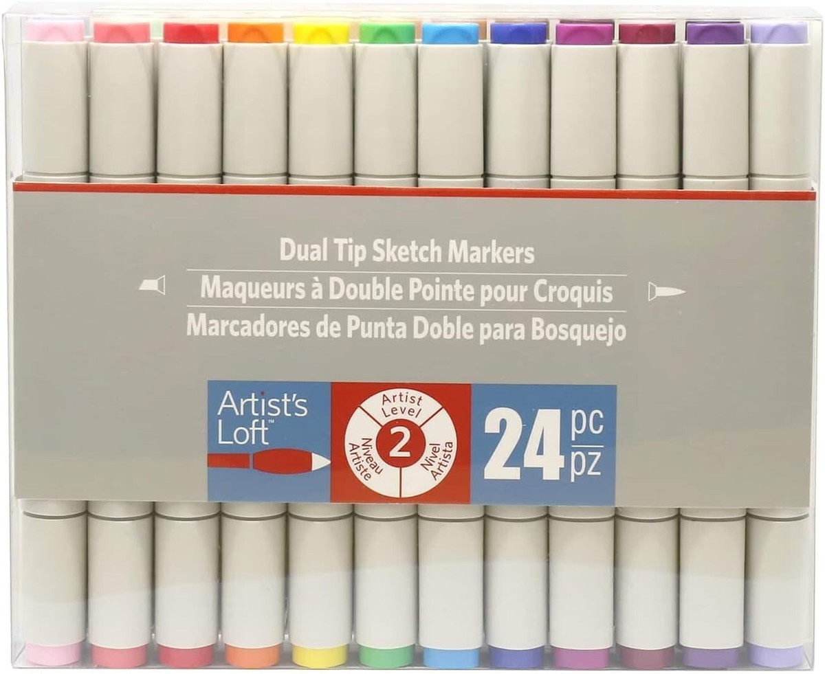 Artist's Loft Sketch Markers Dual Tip Sketch Markers Level