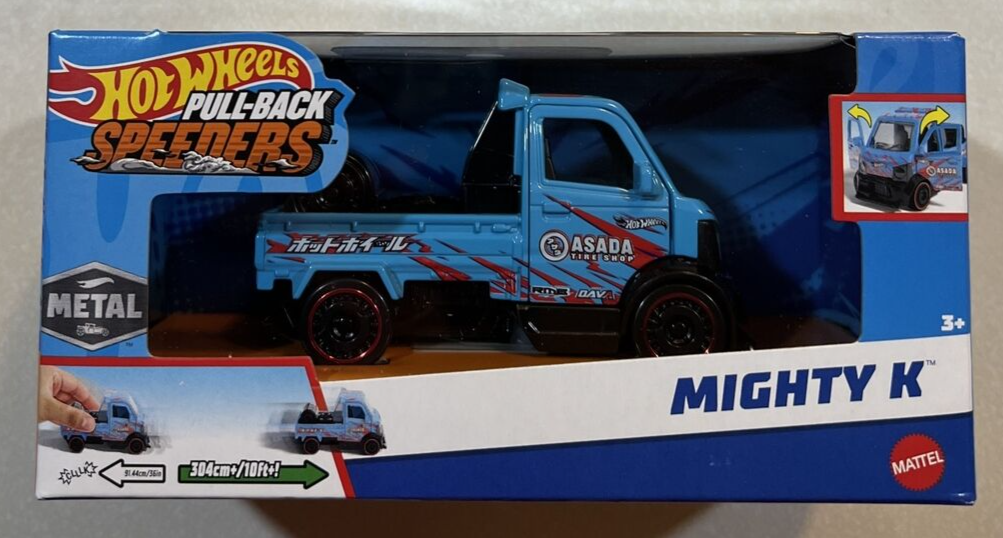 NEW 2023 Hot Wheels Pull-Back Speeders MIGHTY K Metal 1:43 | eBay