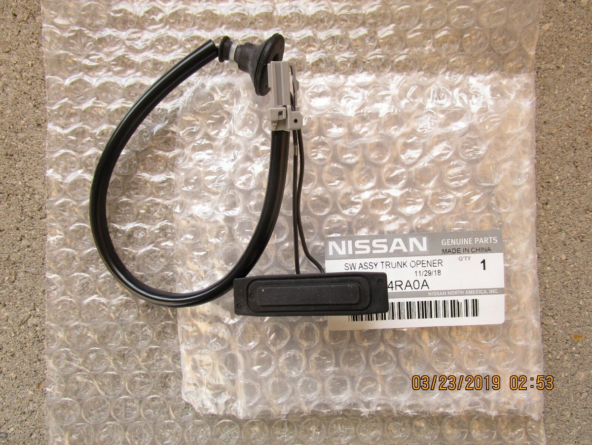 FITS: 16 - 19 NISSAN MAXIMA TRUNK LID OPENER TAILGATE