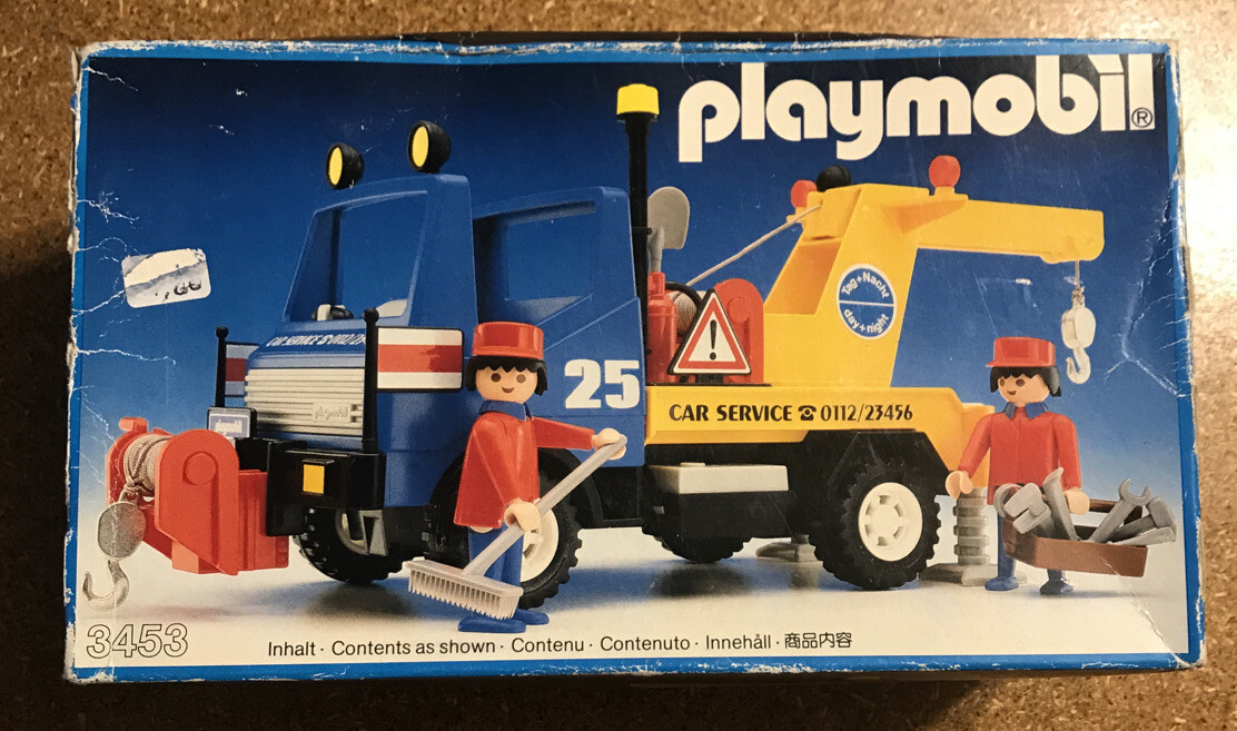 playmobil tow truck playset