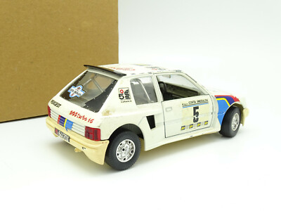 MAJORETTE - TURBOOM - PEUGEOT 205 T16 TURBO 16 - MOTEUR OK ENGINE - FRANCE - TBE