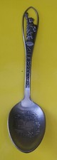 Vintage 4.5" Silver Tone New York City The Empire State Spoon