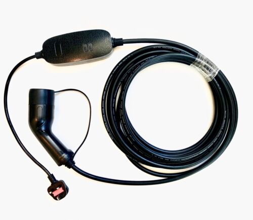 Câble de charge électrique type 2 câble 5 m chargeur portable 13A 3 broches prise britannique SAC GRATUIT - Photo 1/6