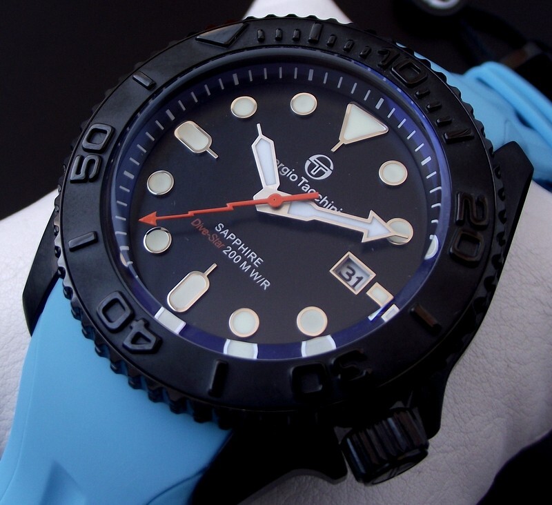 Sergio Tacchini ST.3.10002.2 Diver-Star 200 m Men's Wristwatch | eBay