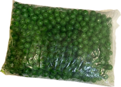 VTG GREEN PAINTBALLS 500 CT EST BAG .68 CALIBER SHOOT GAME COLLECTIBLE UNTESTED