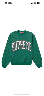 Supreme Inside Out Crewneck Light Pine Size Medium | eBay 