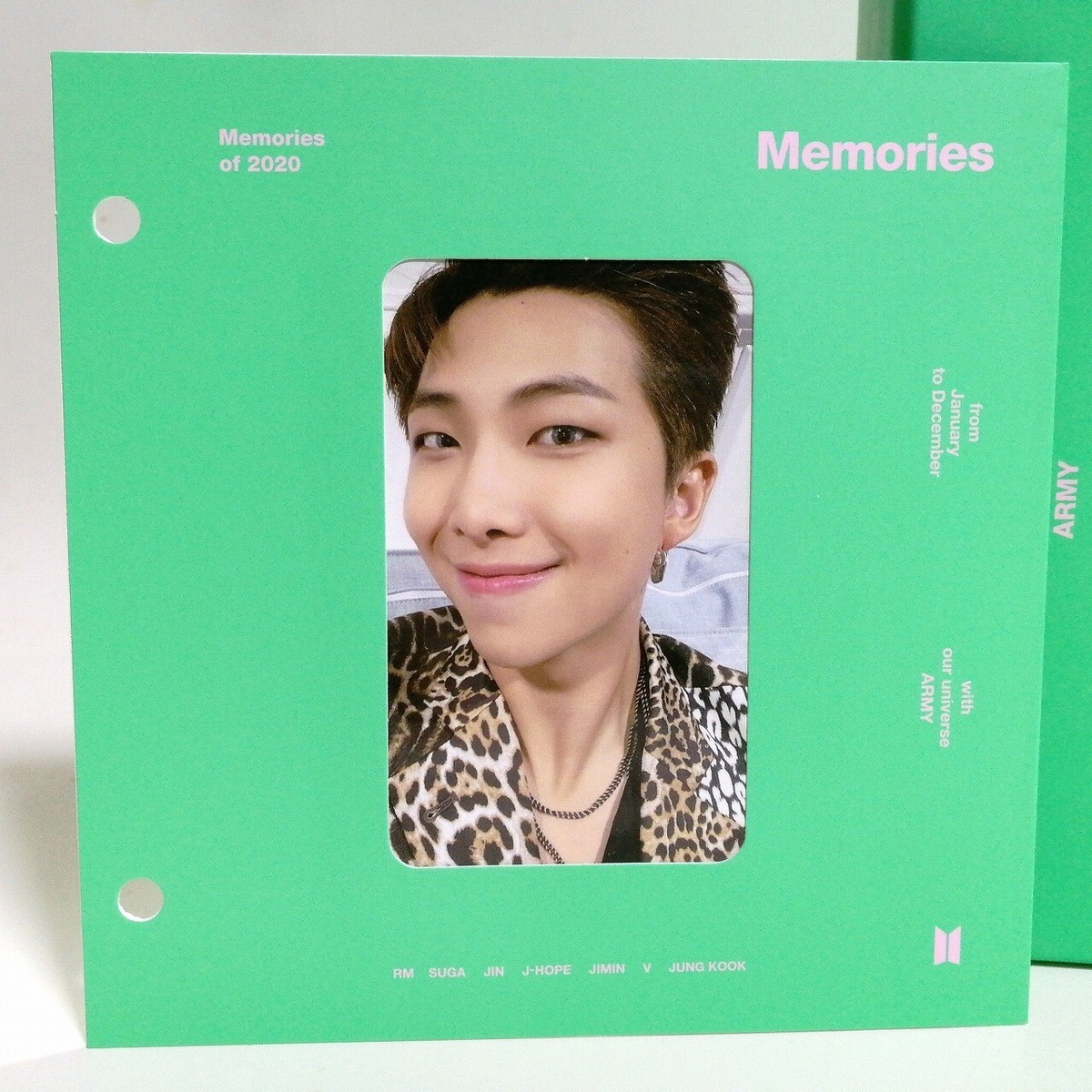BTS Blu-ray Korea Memories of 2020 with RM Photocard 8809375122469