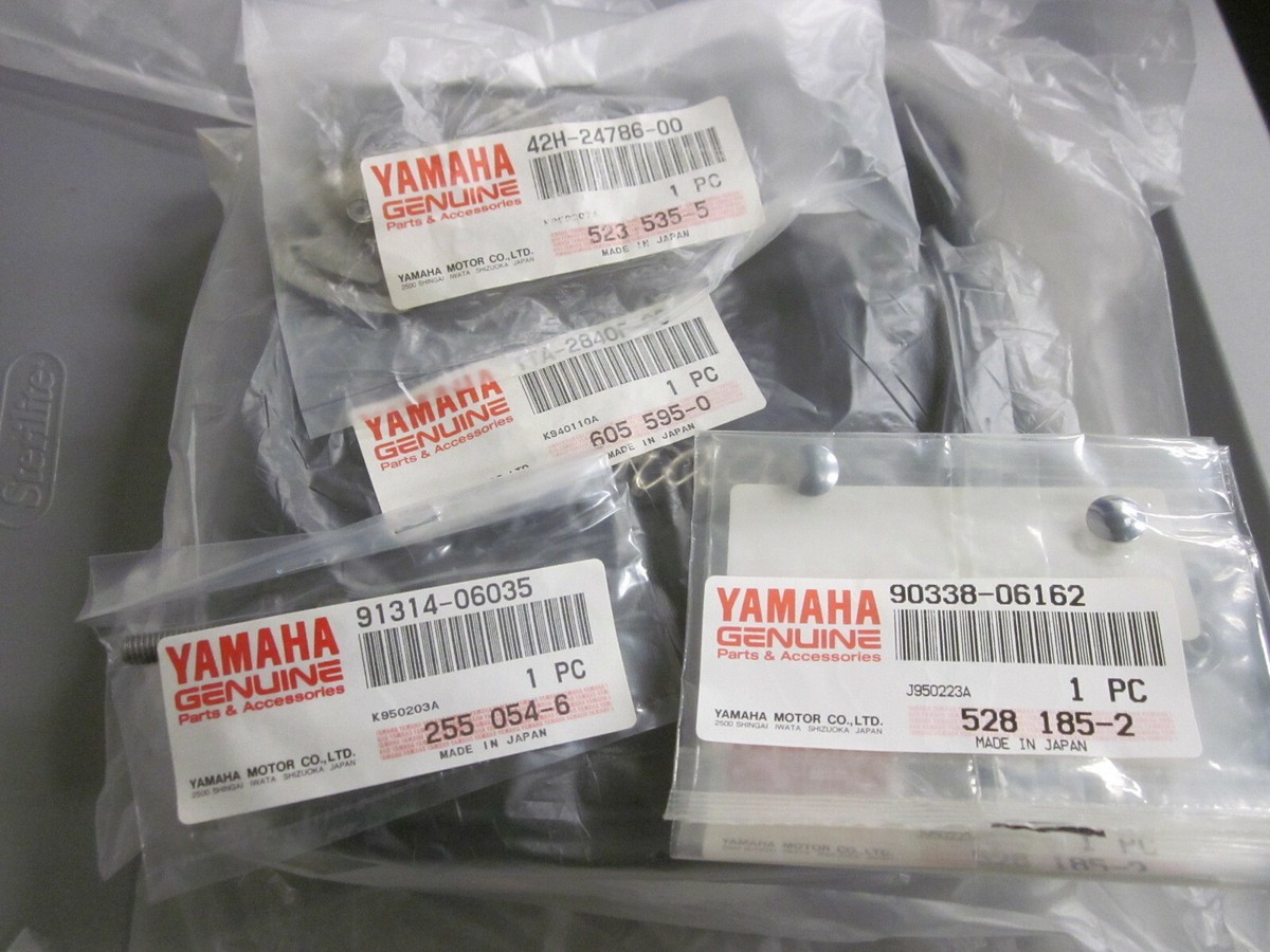 その他 RXS NOS Yamaha Back Rest Pad With Bolts Kit 86-99 XV1100 Virago 1100