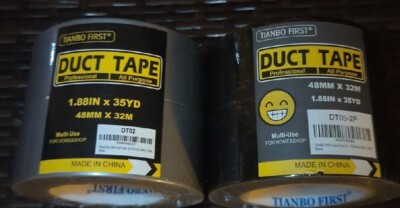Tianbo First 4 Pack Duct Tape Heavy Duty Professional Grade Outdoor Waterproof