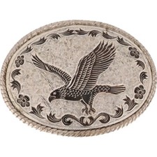 Bald Eagle Bird Patriotic Western Cowgirl Cowboy Biker 5 Vintage Belt Buckle