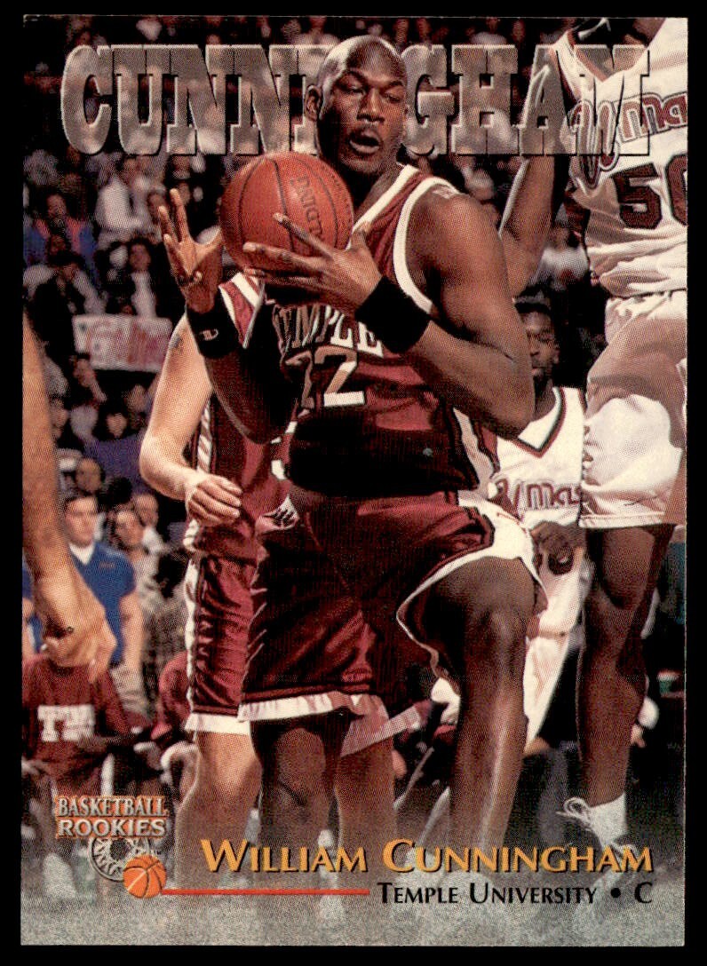 1996 Score Board Basketball Rookies William Cunningham RC #64
