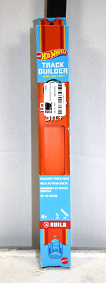Hot Wheels Track Builder Unlimited Straight Track Pack 4 Tracks 4 Connectors