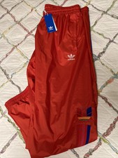 adidas Mens Originals 3-stripes Open Pants XL Navy DY7449 Trefoil Logo for  sale online | eBay