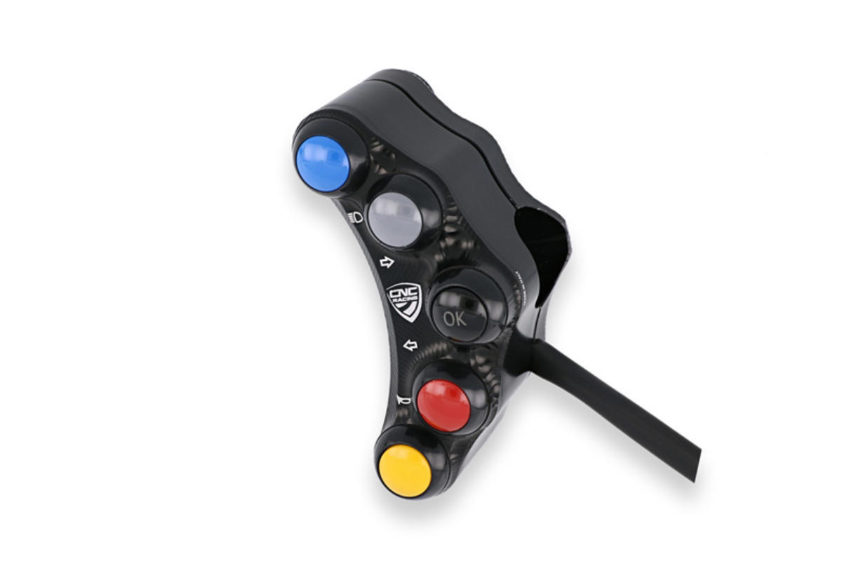 CNC Left Handlebar Switchgear Road Version MV AGUSTA F4 1000 2010