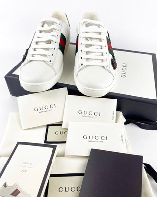 gucci arrow trainers