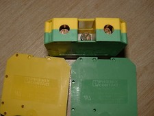 Phoenix DIN rail earth Terminal Blocks USLKG-50 0443049 for 50mm CSA cable 150A