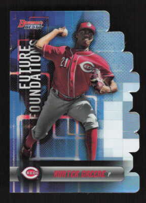 Hunter Greene  2019  Bowman's Best  Future Foundations Die Cuts Reds #FF-HG