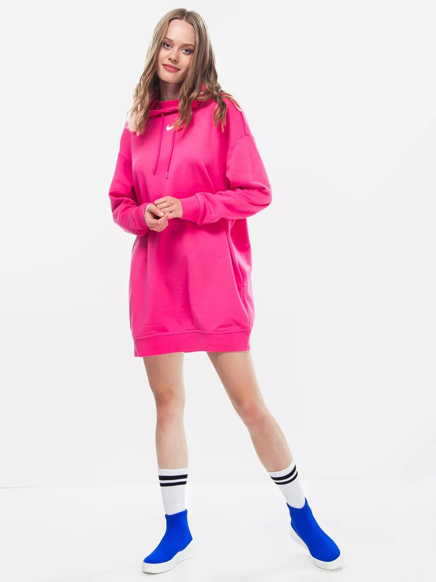 Nike swoosh hoodie best sale dress