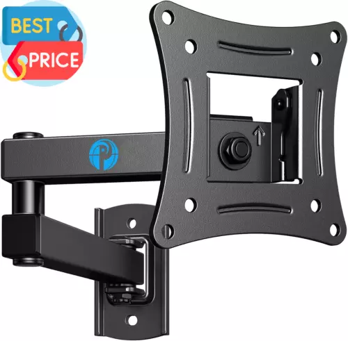 Full Motion TV Wall Mount Brackets Swivel Tilts Articulating Extension Fits Max 