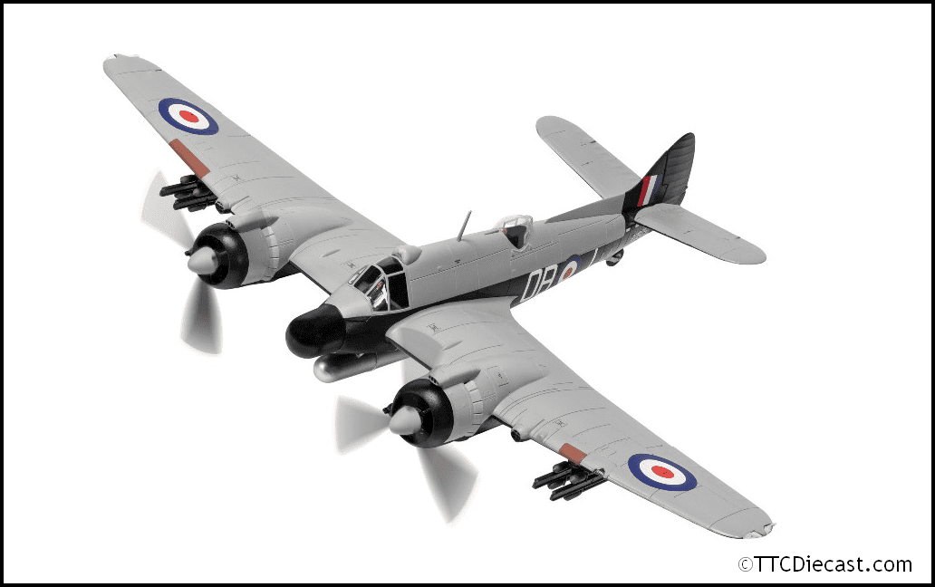 Corgi AA28602 Bristol Beaufighter TF10  No45 Squadron Operation Firedog 1:72