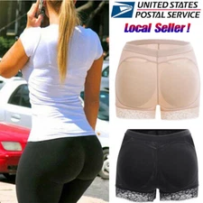 Padded Pads Panties Butt Lifter Hip Enhancer Underwear Buttock Shapewear Briefs