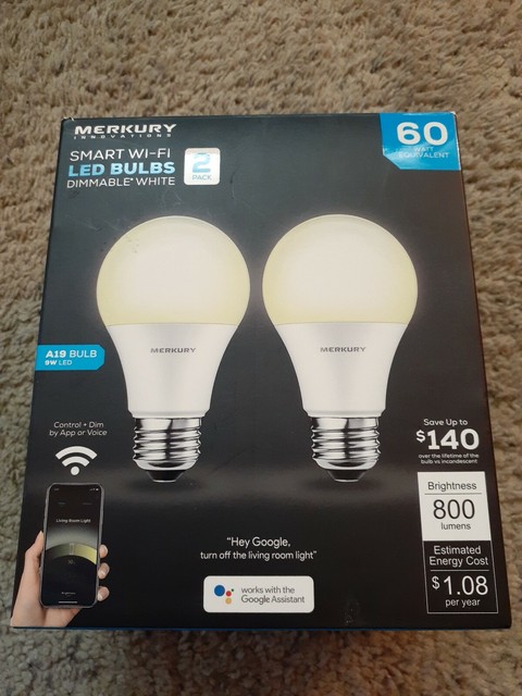 merkury smart bulb google home