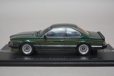 1:43 SPARK BMW Alpina B7 S Turbo Coupe 1982 Green model car 1:43 SPARK BMW Alpina B7 S Turbo Coupe 1982 Green model car