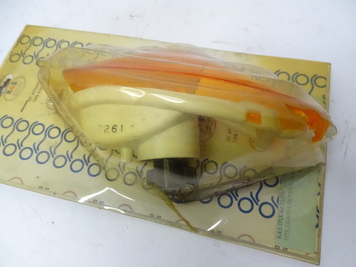 93-02 Kawasaki ZX6 ZX600E K&S Turn Signal 25-2261 | eBay