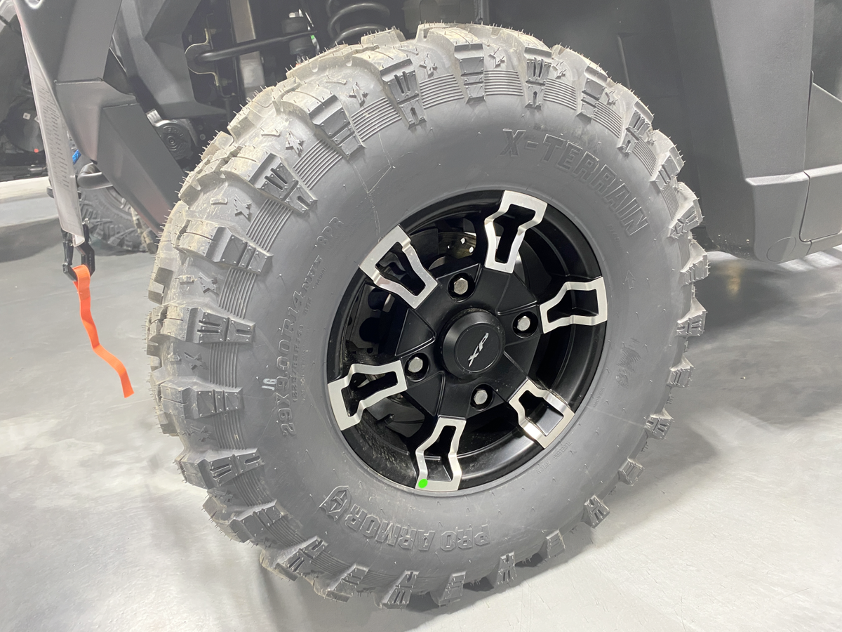 2022-2026 OEM Polaris Ranger XP 1000 OEM Black Rear Rim 14x8 Wheel