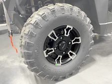 2022-2026 Polaris Ranger XP 1000 OEM Black Front Rim Wheel  1526027-458 Spare