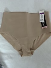 NEW Miraclesuit Light Shaping Waistline Brief - 2534 Womens 2XLARGE WARM BEIGE